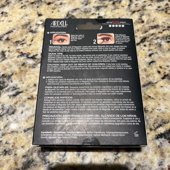 5/$25 New Ardell Professional Magnetic Gel Liner Lash Set Reusable Waterproof - Picture 4 of 4